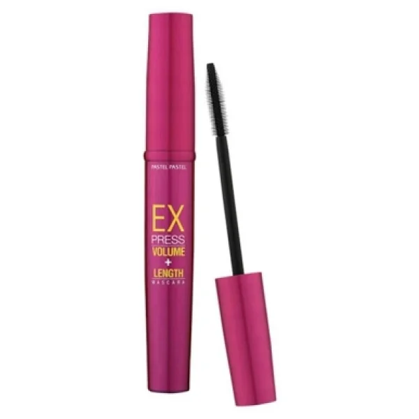 Pastel Express Volume Length Siyah Maskara - Görsel 3
