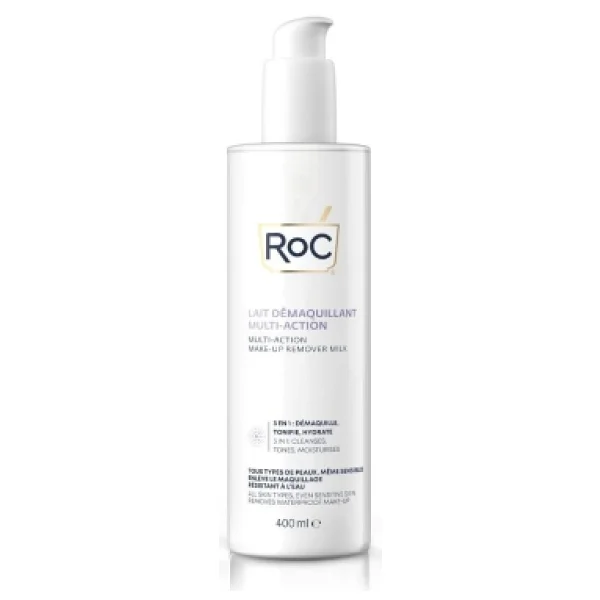 Roc Multi-Action Make-Up Remover Milk 3'ü 1 Arada Makyaj Çıkarma Sütü 400 Ml - Görsel 5