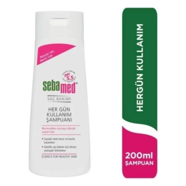 Sebamed Her Gün Kullanım 200 ml Şampuan - Görsel 5