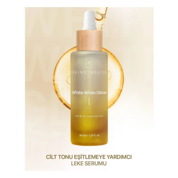 Skin Sensual White White Glow Leke Serumu (Arbutin%2 Hyaluronic Acid) Cilt Tonu Eşitlemeye Yardımcı Serum - Standart - Görsel 5