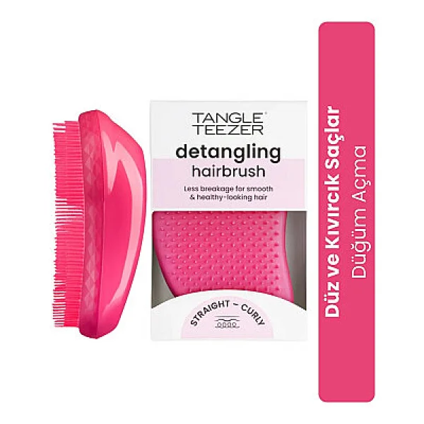Tangle Teezer The Original Pink Fizz Saç Fırçası - Görsel 2