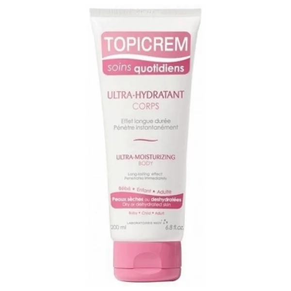 Topicrem Ultra Moisturizing Body Milk Vücut Sütü 200 Ml - Görsel 3