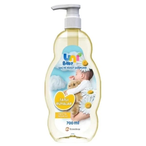 Uni Baby Tatlı Rüyalar Saç Ve Vücut Şampuanı 700 Ml - Görsel 3