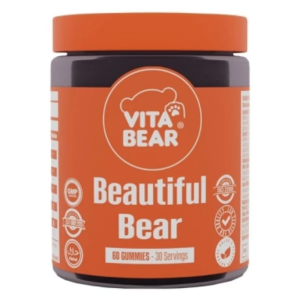Vita Bear Beautiful Bear 60 Gummies - Görsel 4