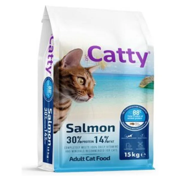 Catty Somonlu 15 Kg Yetişkin Kedi Maması - Görsel 5