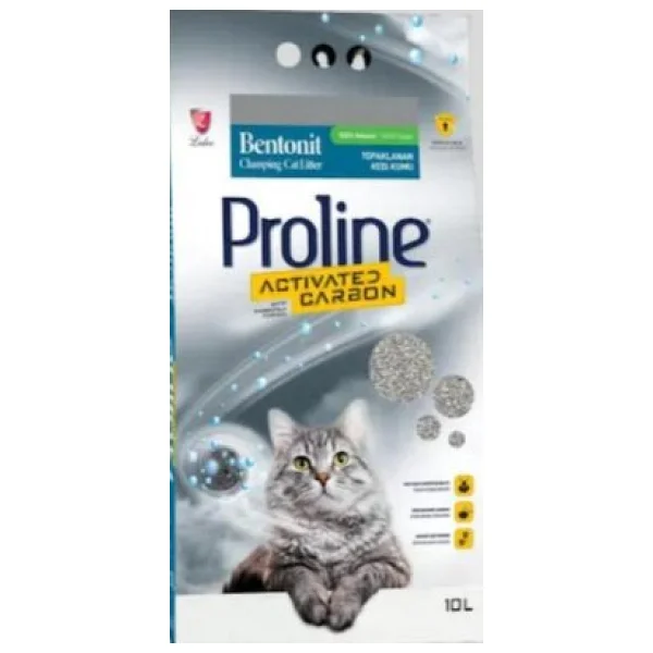 Proline Aktif Karbonlu 10 Lt Bentonit Kedi Kumu - Görsel 2