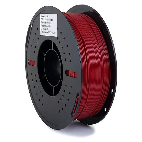 Filamix PLA Plus 1.75 mm 1 kg Bordo Filament - Görsel 4