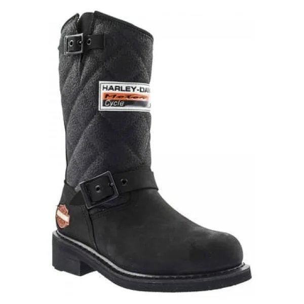 Harley Davidson Laconia 644 Hakiki Deri Kadın Bot - Görsel 2