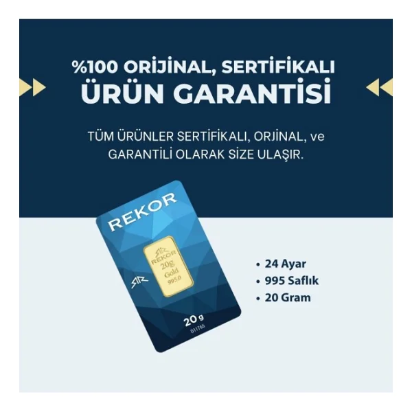 20 Gr 24 Ayar Gram Altın - Görsel 6