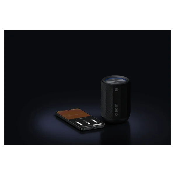Xiaomi Mi Bluetooth Speaker Mini Siyah Kompakt Tasarım Ve Suya Dayanıklılık İle 2000 mAh Batarya - Görsel 2