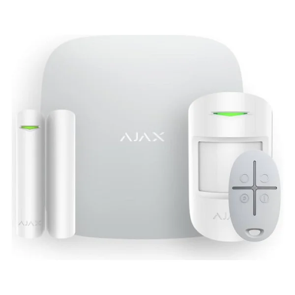 Ajax Starterkit Hub Plus Akıllı Güvenlik Sistemi Beyaz - Görsel 3