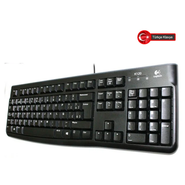 Logıtech K120 USB Keyboard 920-002505 - Görsel 3