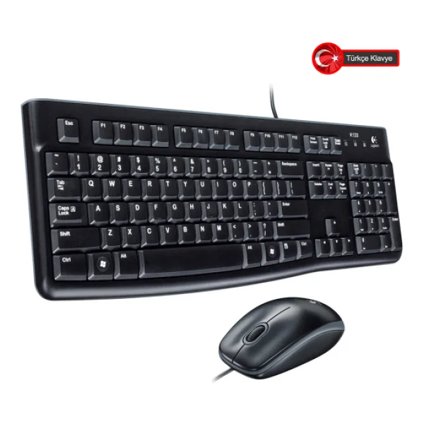 Logitech Mk120 920-002560 Kablolu Klavye Mouse Seti - Görsel 3