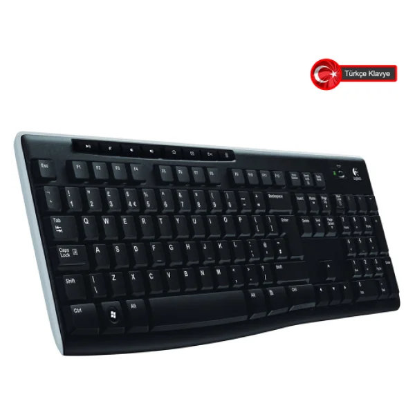 Logitech K270 920-003761 Q Kablosuz Klavye - Görsel 2