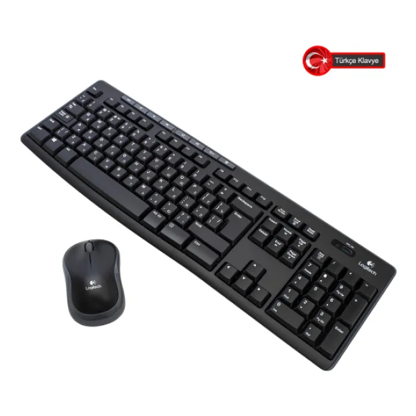 Logitech Mk270 920-004525 Kablosuz Klavye Mouse Seti - Görsel 2