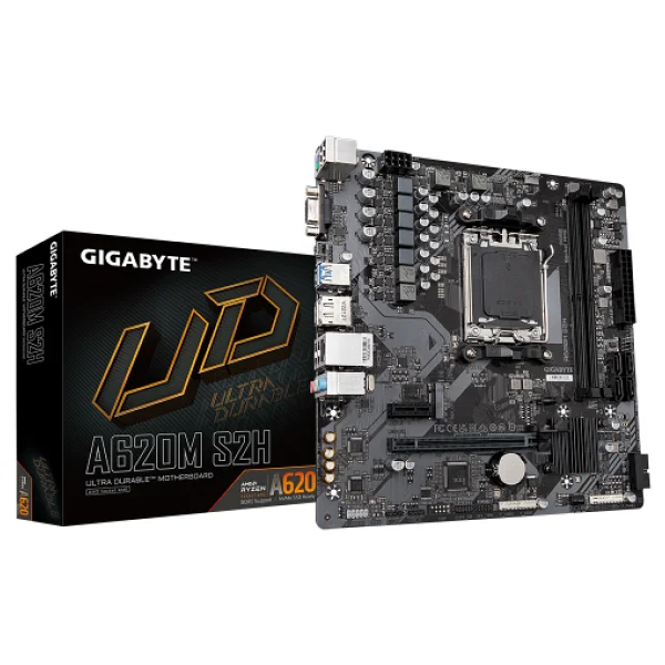 Gigabyte A620m S2h AMD Am5 DDR5 Micro Atx Anakart - Görsel 2