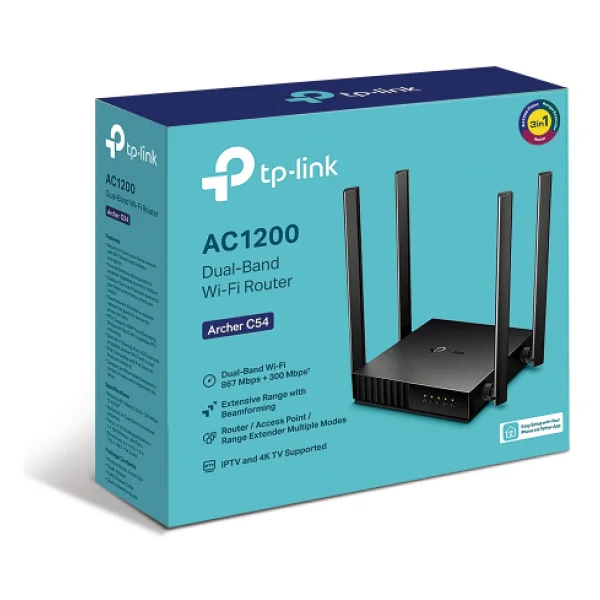 Tp-Link Archer C54 4 Port 1200 Mbps Router - Görsel 4
