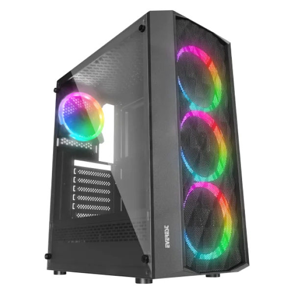 Everest Bumpy Argb Fanlı 600 W Atx Oyuncu Kasası - Görsel 3