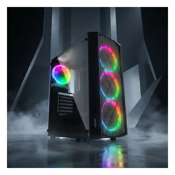 Everest Bumpy Argb Fanlı 600 W Atx Oyuncu Kasası - Görsel 7