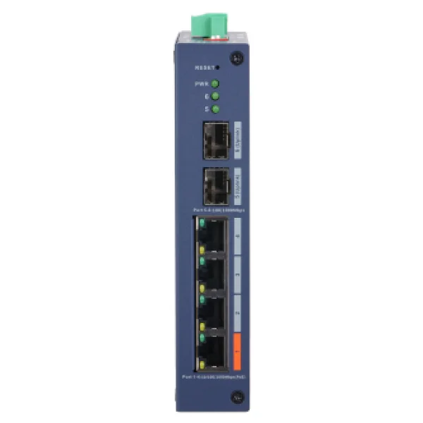 Dahua Chs4206-4gt-60 4 Port 10/100/1000 Mbps Gigabit Poe Switch - Görsel 4