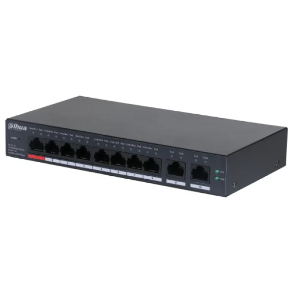 Dahua Cs4010-8et-110 8 Port 10/100 Mbps Yönetilebilir Poe Switch - Görsel 4
