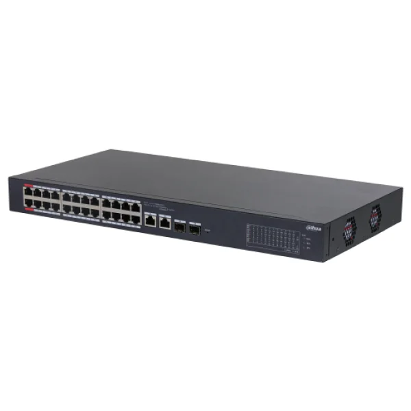 Dahua Cs4226-24et-240 24 Port 10/100/1000 Mbps Yönetilebilir Gigabit Poe Switch - Görsel 6
