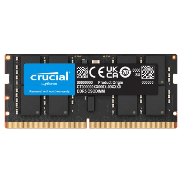 Crucial 16 GB 6400 MHz Cl52 Ct16g64c52cs5 DDR5 RAM - Görsel 3
