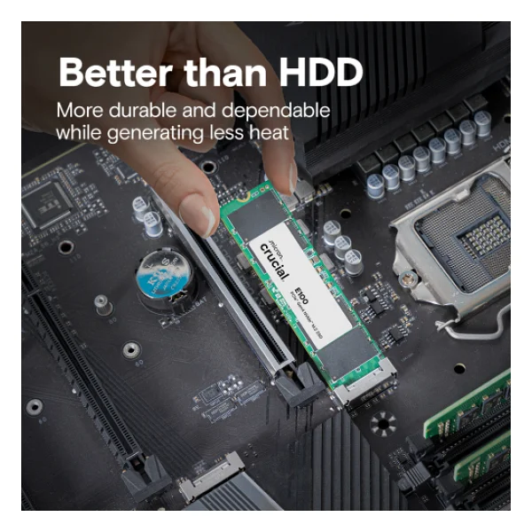 Crucial E100 Ct480e100ssd8 Pcı-Express 4.0 480 GB M.2 SSD - Görsel 6