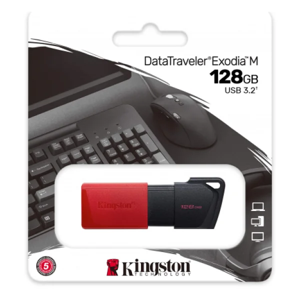 Kingston Datatraveler Exodia M Dtxm/128 128 GB Flash Bellek - Görsel 2