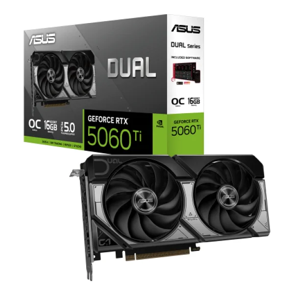 Asus RTX 5060 Tı Dual Oc Edition Dual-Rtx5060tı-O16g 128 Bit Gddr7 16 GB Ekran Kartı - Görsel 3