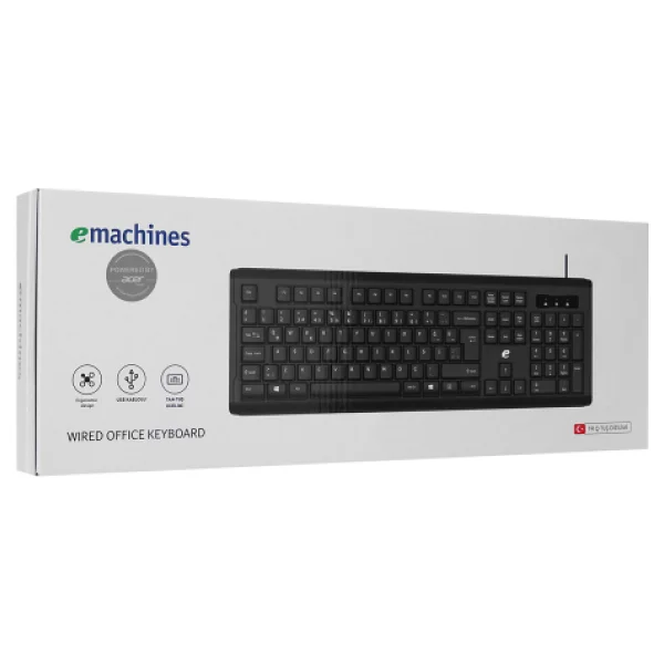 Acer Emachines Eak9821 Siyah Q Kablolu Klavye - Görsel 10