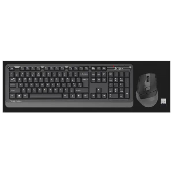 A4 Tech FG1035 Gri Kablosuz Klavye Mouse Seti