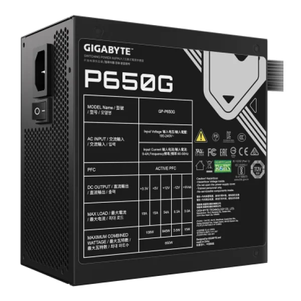 Gigabyte Gp-P650g 650 W Power Supply - Görsel 5