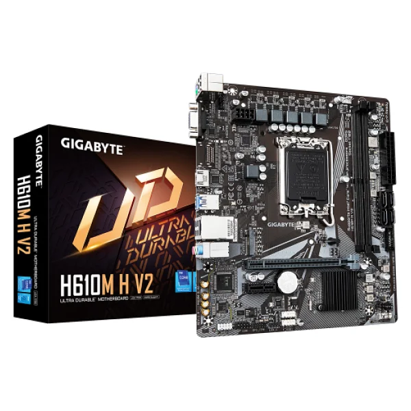 Gigabyte H610m-H-V2 Intel Lga1700 DDR5 Micro Atx Anakart - Görsel 2