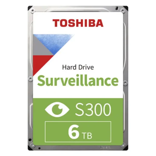 Toshiba S300 Surveillance Hdwt860uzsva Sata 3.0 5400 Rpm 3.5" 6 TB Harddisk - Görsel 2