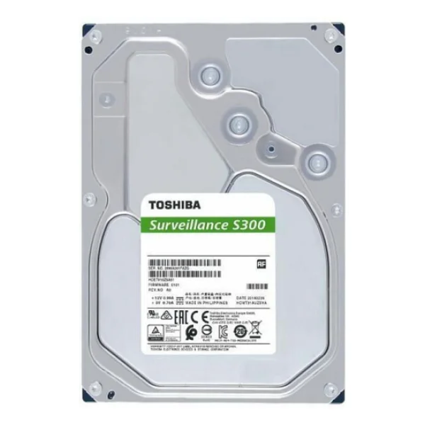 Toshiba S300 Surveillance Hdwt860uzsva Sata 3.0 5400 Rpm 3.5" 6 TB Harddisk - Görsel 4
