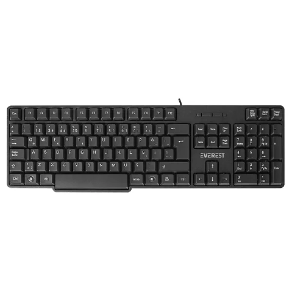 Everest Kb-517u Q Kablolu Klavye - Görsel 4