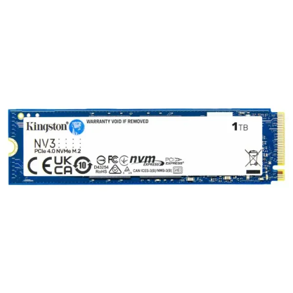 Kingston Nv3 Snv3s/1000g Pcı-Express 4.0 1 TB M.2 SSD - Görsel 3