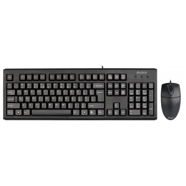 A4 Tech Km-72620d Kablolu Klavye Mouse Seti - Görsel 3
