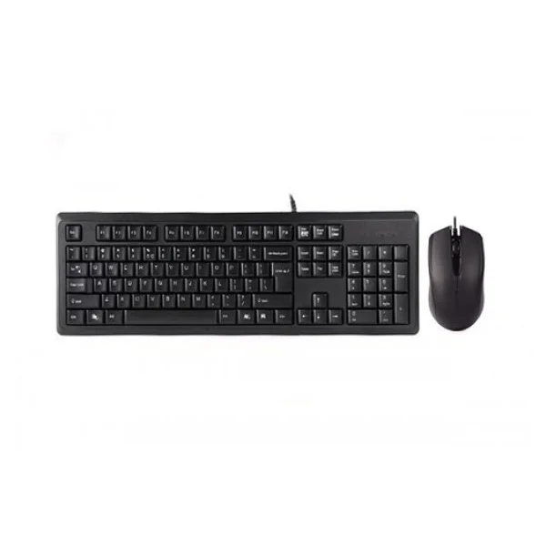 A4 Tech KR-9276 USB Multimedya Siyah Q Klavye+Mouse - Görsel 4