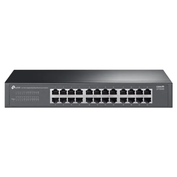 Tp-Link Ls1024g 24 Port 10/100/1000 Mbps Gigabit Switch - Görsel 2