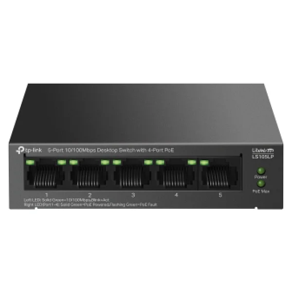 Tp-Link Ls105lp 5 Port Poe Switch - Görsel 2