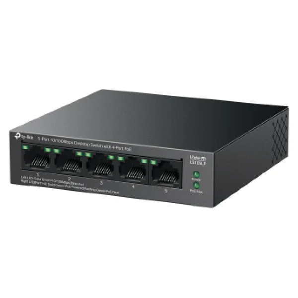 Tp-Link Ls105lp 5 Port Poe Switch - Görsel 4