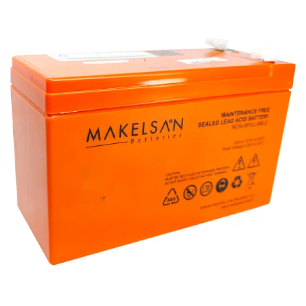 Makelsan 12v 9ah, Bakımsız, Kuru Akü. Ups İçin Uygundur. - Görsel 5
