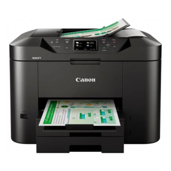 Canon Maxify Mb2150 Wi-Fi + Tarayıcı + Fotokopi Renkli Çok Fonksiyonlu Mürekkep Püskürtmeli Yazıcı - Görsel 3