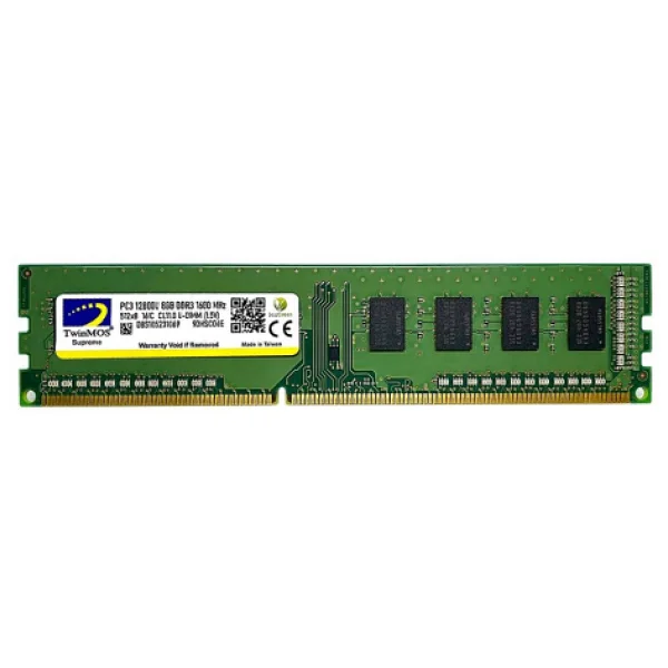 Twinmos 8 GB 1600 MHz DDR3 Mdd38gb1600d RAM - Görsel 3