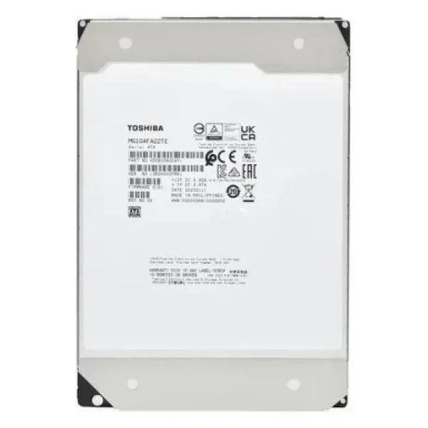 Toshiba Mg10 Mg10afa22te Sata 3.0 7200 Rpm 3.5" 22 TB Harddisk - Görsel 3