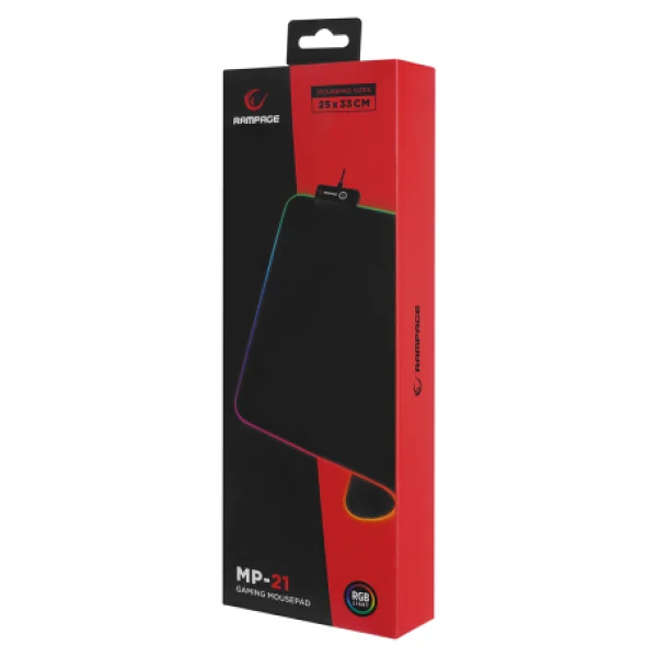 Rampage Pulsar Mp-21 Siyah RGB Mouse Pad - Görsel 7