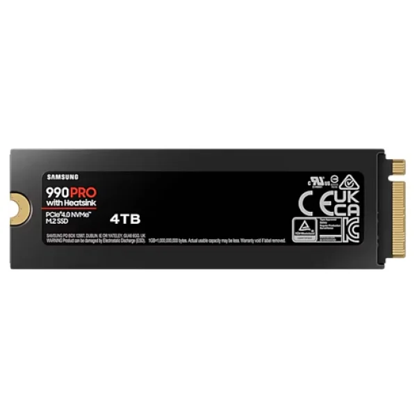 Samsung 990 Pro Mz-V9p4t0cw Soğutuculu Pcı-Express 4.0 4 TB M.2 SSD - Görsel 2