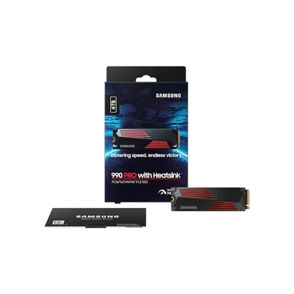 Samsung 990 Pro Mz-V9p4t0cw Soğutuculu Pcı-Express 4.0 4 TB M.2 SSD - Görsel 5